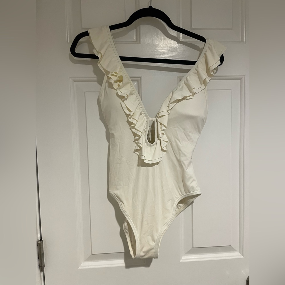 White Michael Kors bathing suit